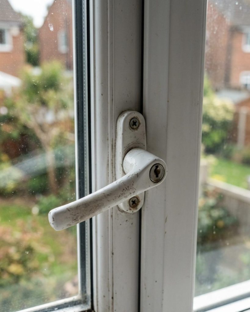 cambiar manilla ventana PVC