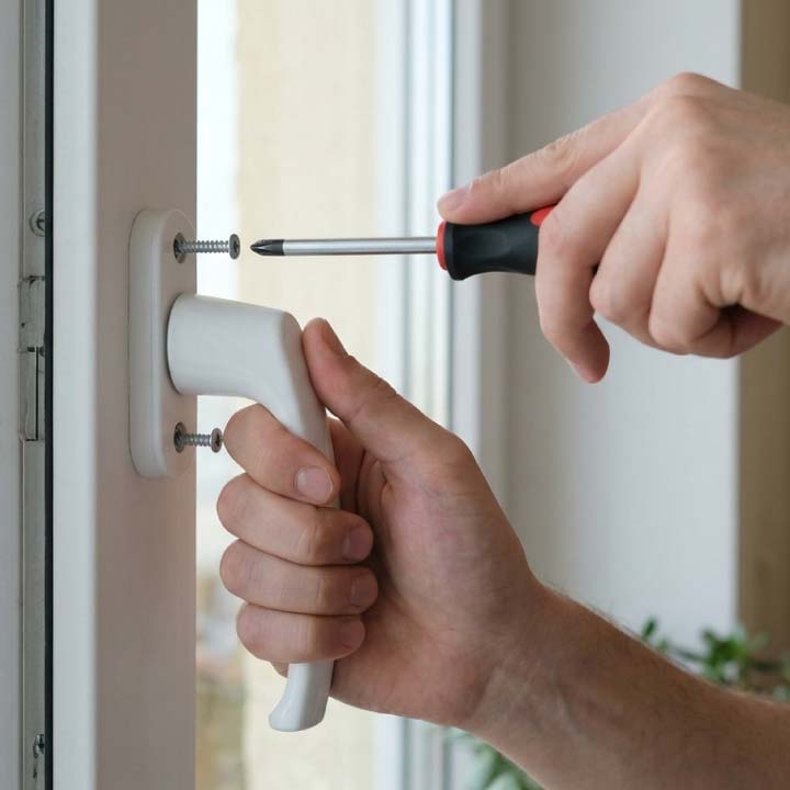 cambiar manillas ventanas pvc