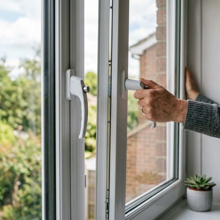 prueba manilla ventana pvc